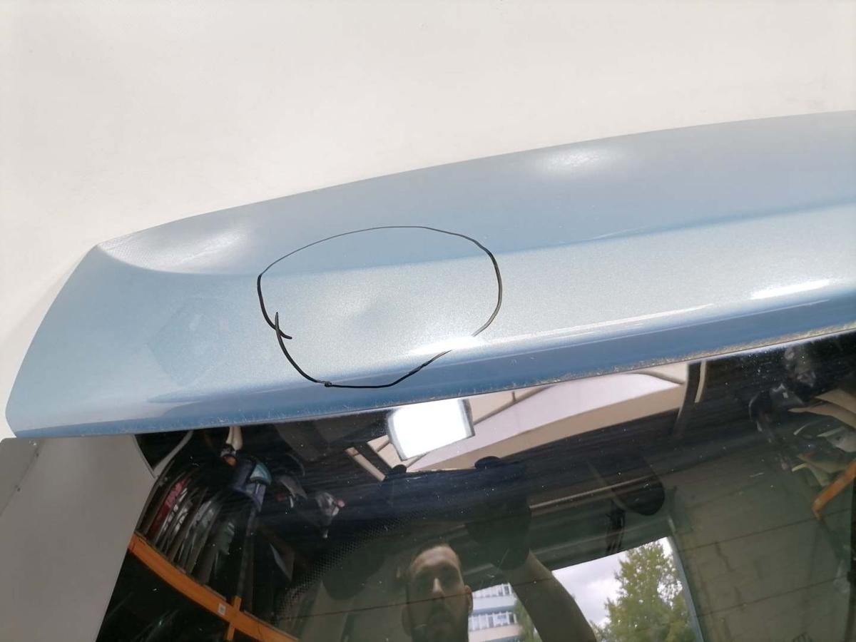 Ford Galaxy 2 original Heckklappe mit Heckscheibe Avalon Grau Bj.2009